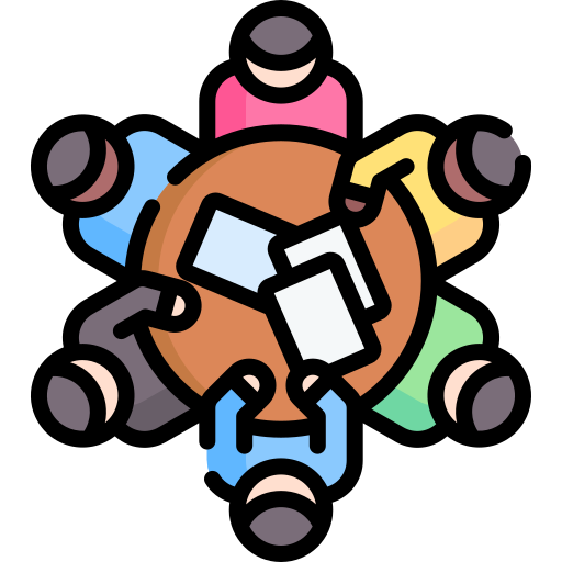 icono de trabajo en equipo